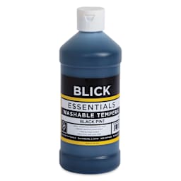 Blick Washable Tempera Paint - Black, 16 oz