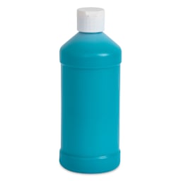 Blick Washable Tempera Paint - Turquoise, 16 oz back