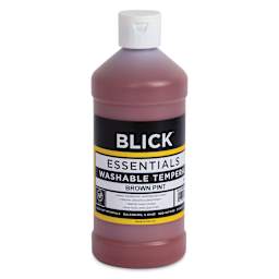 Blick Washable Tempera Paint - Brown, 16 oz
