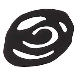 Primo Tempera Paint - Black swatch