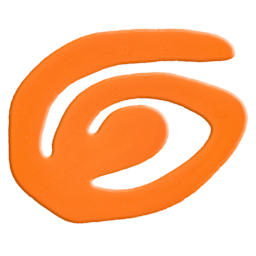 Primo Tempera Paint - Orange swatch