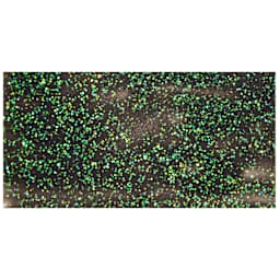 Chroma Glitter Tempera Paint - Black Glitter swatch