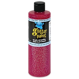 Chroma Glitter Tempera Paint - Magenta Glitter, 16 oz