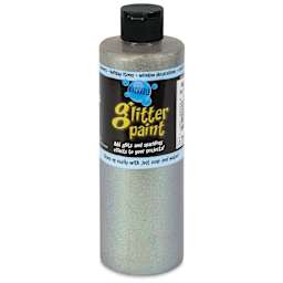 Chroma Glitter Tempera Paint - Silver Glitter, 16 oz