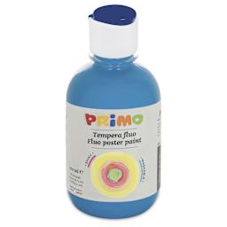 Primo Premium Tempera Paint - Fluorescent Turquoise, 300 ml