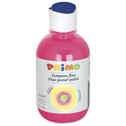 Primo Premium Tempera Paint - Fluorescent Fuchsia, 300 ml