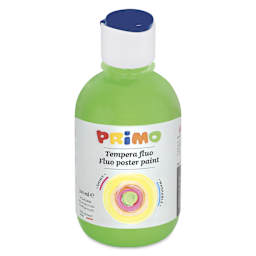 Primo Premium Tempera Paint - Fluorescent Green, 300 ml