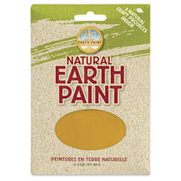 Natural Earth Paint Tempera Paint Powder - Yellow (Yellow Ochre), 3 oz