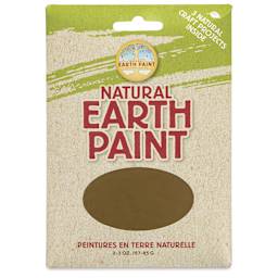 Natural Earth Paint Tempera Paint Powder - Brown (Raw Umber), 3 oz