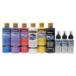 Included paints in DecoArt Paint Like Van Gogh Class Pack