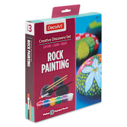 DecoArt Rock Painting Creative Discovery Set