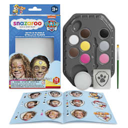 Snazaroo Face Paints - Set of 12, Skye & Rubble Paw Patrol