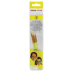Snazaroo Face Painting Brushes - Set of 3 brushes