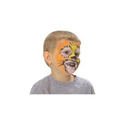 Snazaroo Face Paint Sets - Child with painted cat face shown
