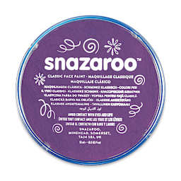 Snazaroo Face Paint - Purple, 18 ml container