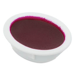 Close up of a single Red-Violet Prang Oval Watercolor Refill