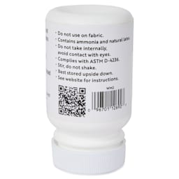 Grafix Incredible White Mask Liquid Frisket - 2 oz bottle back