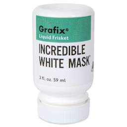 Grafix Incredible White Mask Liquid Frisket - 2 oz bottle
