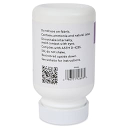 Grafix Incredible White Mask Liquid Frisket - 4.5 oz bottle back