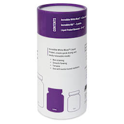 Grafix Incredible White Mask Frisket Kit - Liquid Frisket and The Incredible Nib Kit, Small side