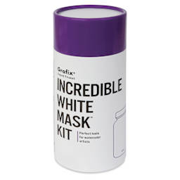 Grafix Incredible White Mask Frisket Kit - Liquid Frisket and The Incredible Nib Kit, Small front