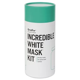 Grafix Incredible White Mask Frisket Kit - Liquid Frisket and Dipstik Kit front of package
