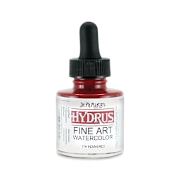 Dr. Ph. Martin's Hydrus Fine Art Liquid Watercolors - Indian Red, 1 oz bottle