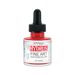 Dr. Ph. Martin's Hydrus Fine Art Liquid Watercolors - Carmine, 1 oz bottle