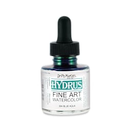Dr. Ph. Martin's Hydrus Fine Art Liquid Watercolors - Blue Aqua, 1 oz bottle