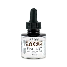 Dr. Ph. Martin's Hydrus Fine Art Liquid Watercolors - Sepia, 1 oz bottle