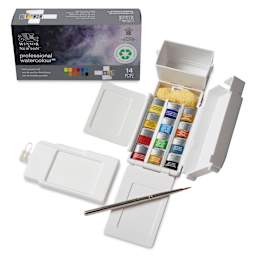 Winsor & Newton Professional Watercolor - Set of 12 Field Pocket Set,  Assorted
