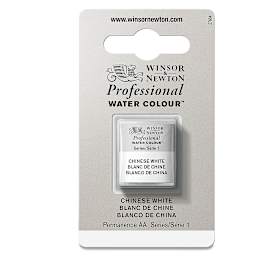 Winsor & Newton Professional Watercolor - Chinese White, Half Pan
