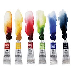 Winsor & Newton Professional Watercolor -  Set of 6, Essential Set, 5 ml Tubes
