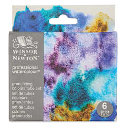 Winsor & Newton Professional Watercolor - Set of 6, Granulating front of package