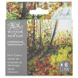 Winsor & Newton Professional Watercolors - Nicki Traikos, Set of 6, 5 ml - front of packaging