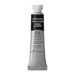 Winsor & Newton Professional Watercolor - Mars Black, 5 ml tube