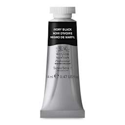 Winsor & Newton Professional Watercolor - Ivory Black, 14 ml tube
