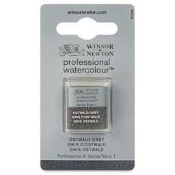 Winsor & Newton Professional Watercolor - Ostwald Gray, Half Pan