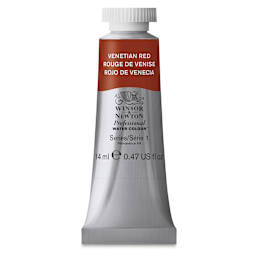Winsor & Newton Professional Watercolor - Venetian Red, 14 ml Tube