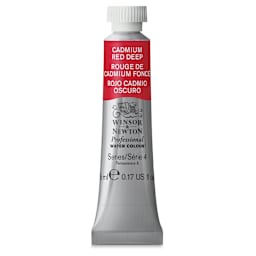 Winsor & Newton Professional Watercolor - Cadmium Red Deep, 5 ml Tube