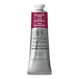 Winsor & Newton Professional Watercolor - Permanent Rose, 37 ml Tube