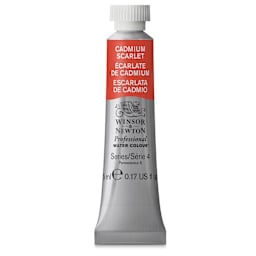 Winsor & Newton Professional Watercolor - Cadmium Scarlet, 5 ml Tube