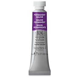 Winsor & Newton Professional Watercolor - Permanent Mauve, 5 ml Tube