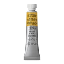 Winsor & Newton Professional Watercolor - Cadmium Yellow Deep, 5 ml Tube