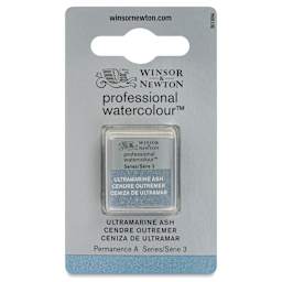 Winsor & Newton Professional Watercolor - Ultramarine Ash, Half Pan