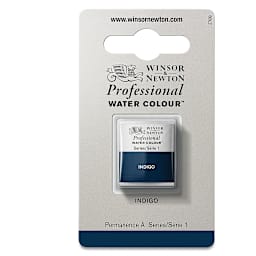 Winsor & Newton Professional Watercolor - Indigo, Half Pan