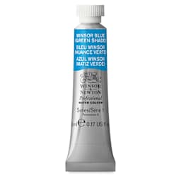 Winsor & Newton Professional Watercolor - Winsor Blue (Green Shade), 5 ml Tube