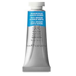 Winsor & Newton Professional Watercolor - Winsor Blue (Green Shade), 14 ml Tube