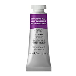 Winsor & Newton Professional Watercolor - Quinacridone Violet, 14 ml, Tube