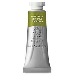 Winsor & Newton Professional Watercolor - Olive Green, 14 ml Tube